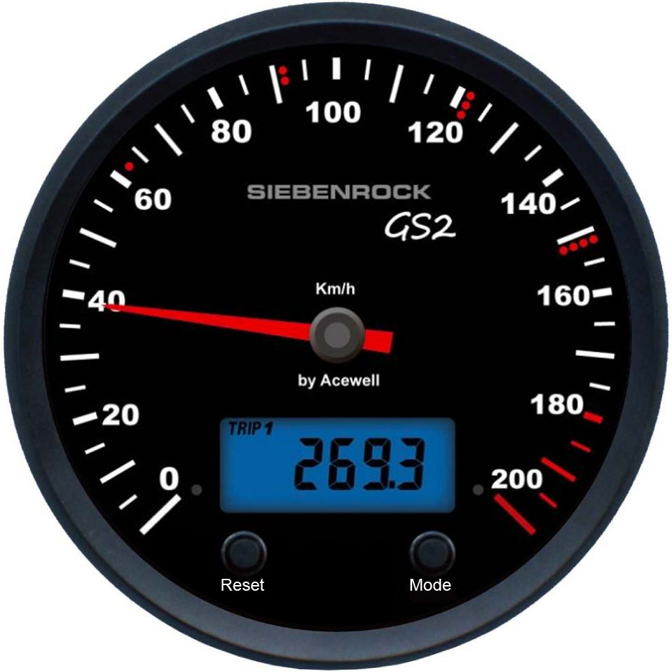 CA85 Siebenrock GS2 BMW Face 85mm diameter Siebenrock GS2 by Acewell