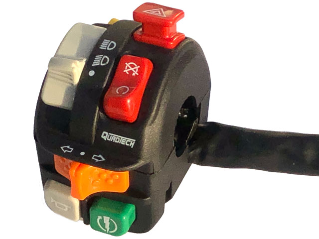 QT-HS-HD1080 Replacement Left switch for ATVs as used OEM by Can-Am and Polaris