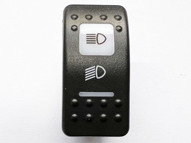 AES-103-DM Headlight on-on-off rocker switch