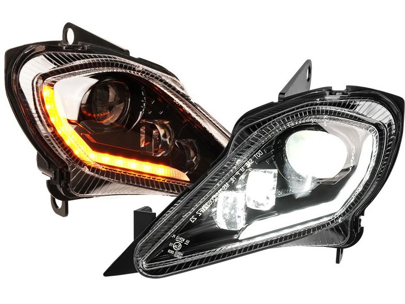 QT-HLYF Yamaha Raptor YFM700R YFZ450R Headlights