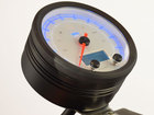CA85 White Face 85mm diameteranalogue gauge with white face and digital panel picture 3