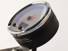 CA85 White Face 85mm diameteranalogue gauge with white face and digital panel picture 5