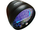 ACE-2956+ Chromed or Black Anodised CNC_Pod Digital display - Round Speedometer with Tachometer and Temperature or fuel guage picture 2