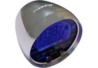 ACE-2956+ Chromed or Black Anodised CNC_Pod Digital display - Round Speedometer with Tachometer and Temperature or fuel guage picture 3