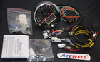 CA80-120 80mm diameter analogue (0-120) speedo (0-12k) tacho with large digital display picture 5