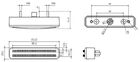 QT-BT29 Bar style LED rear brake tail indicator light picture 4