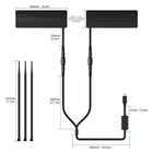 WUPP-HG02 WUPP USB-C Heated Grip Covers - fit over existing 28-34mm grips picture 5